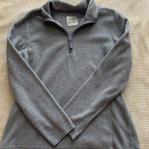 fleece quarter zip